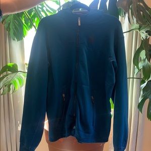 Blue Zip Hoodie